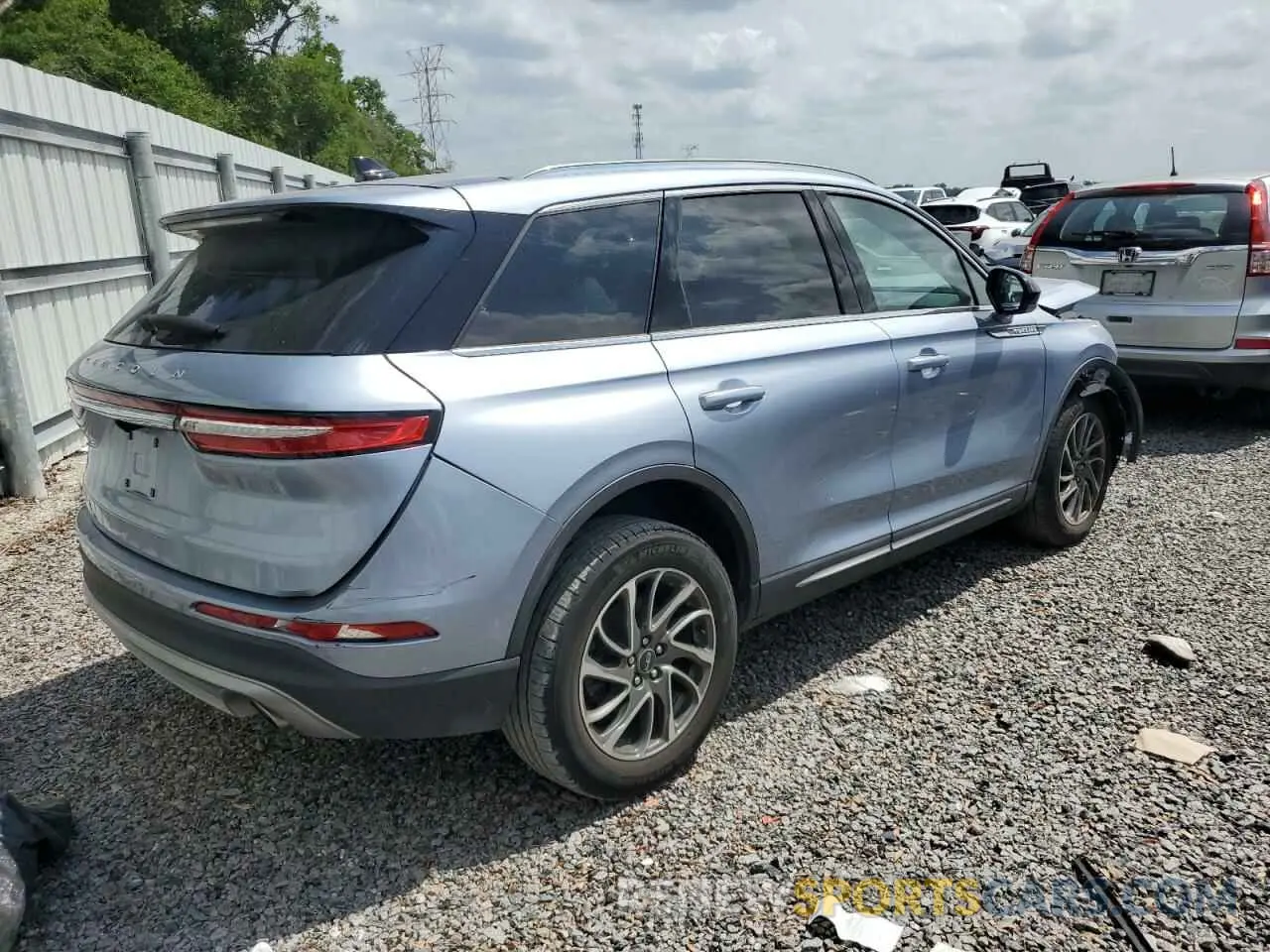 3 fotografías del automóvil dañado 5LMCJ1C95NUL27707 LINCOLN CORSAIR 2022