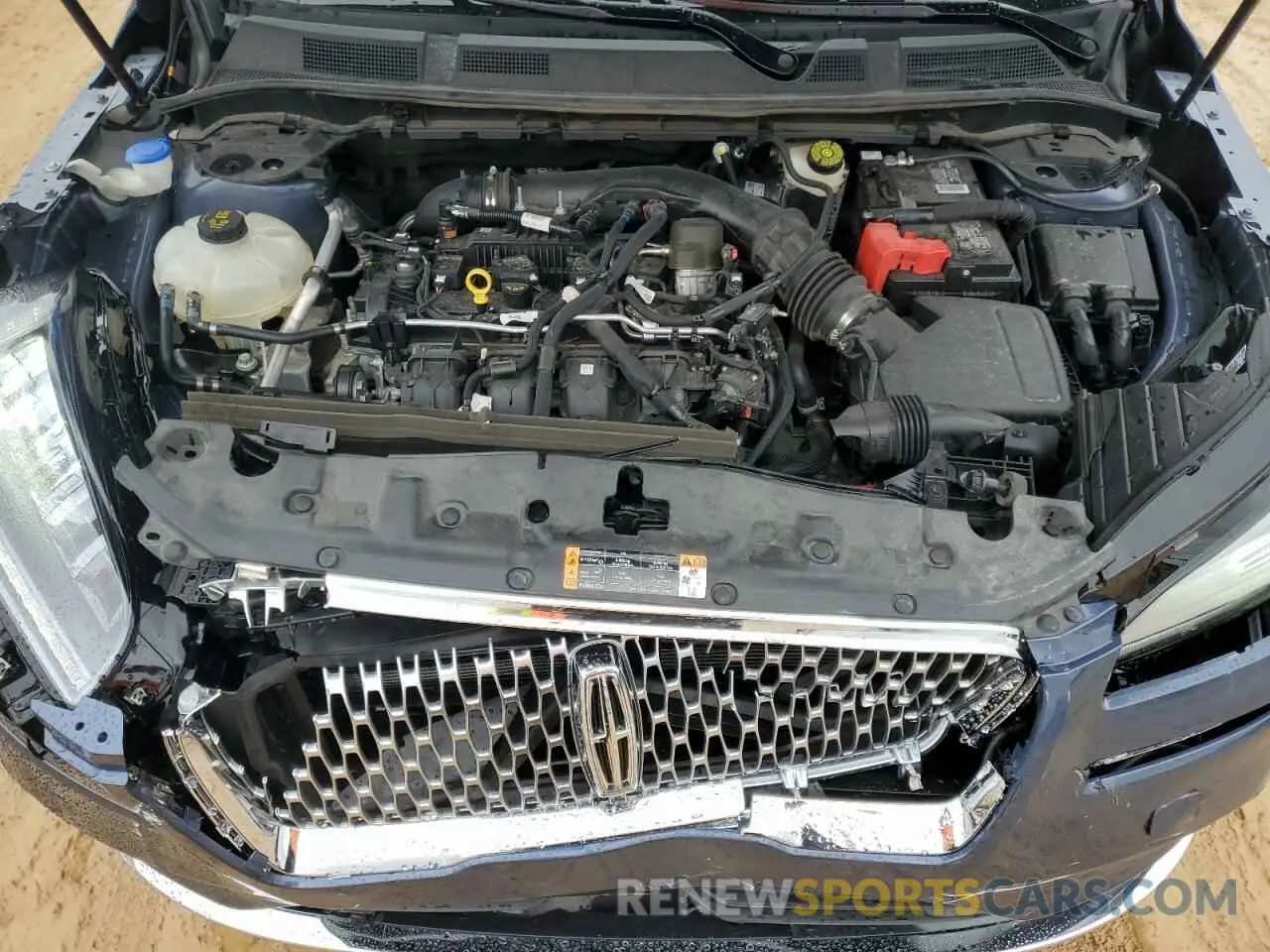11 fotografías del automóvil dañado 5LMCJ1C96NUL34519 LINCOLN CORSAIR 2022