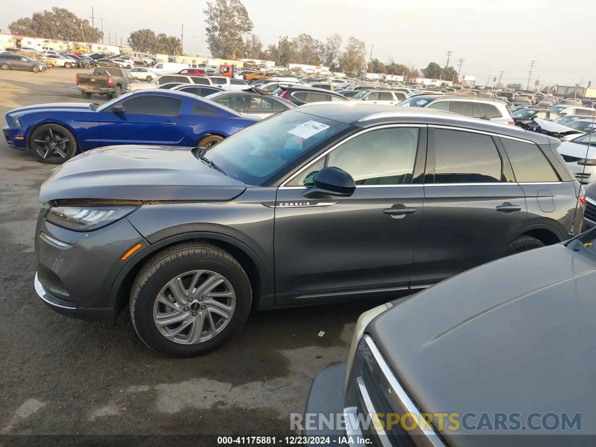 14 fotografías del automóvil dañado 5LMCJ1C99NUL23580 LINCOLN CORSAIR 2022