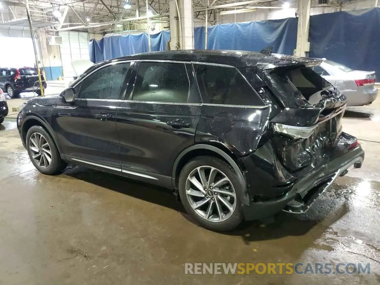 2 fotografías del automóvil dañado 5LMCJ1DA1RUL12765 LINCOLN CORSAIR 2024