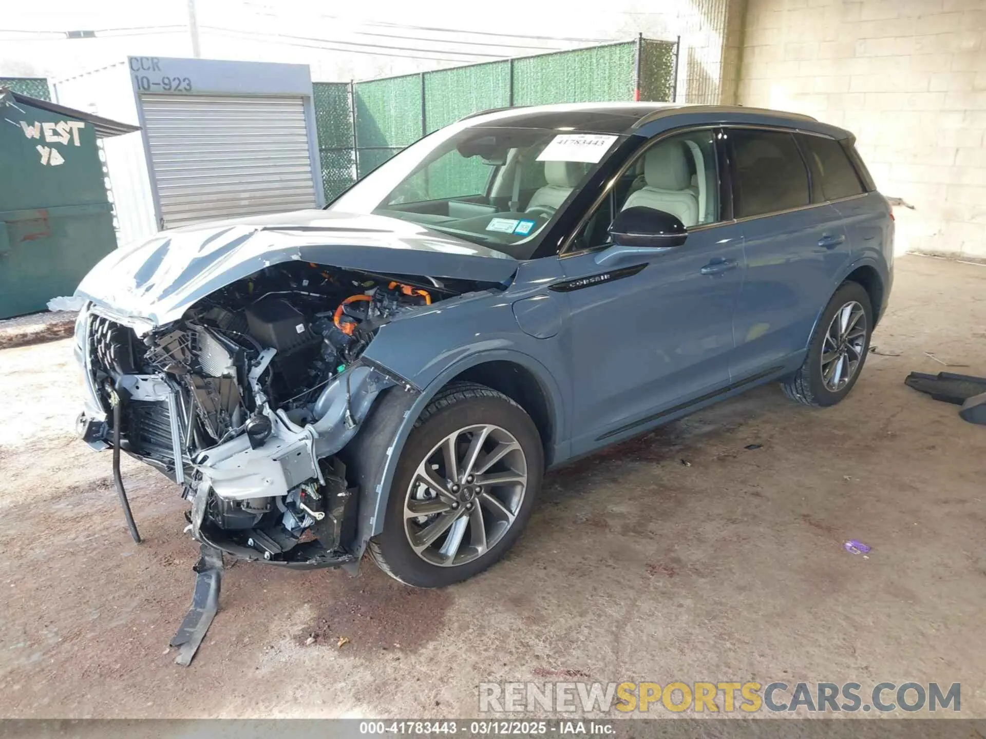 2 fotografías del automóvil dañado 5LMTJ5DZ6RUL07445 LINCOLN CORSAIR 2024
