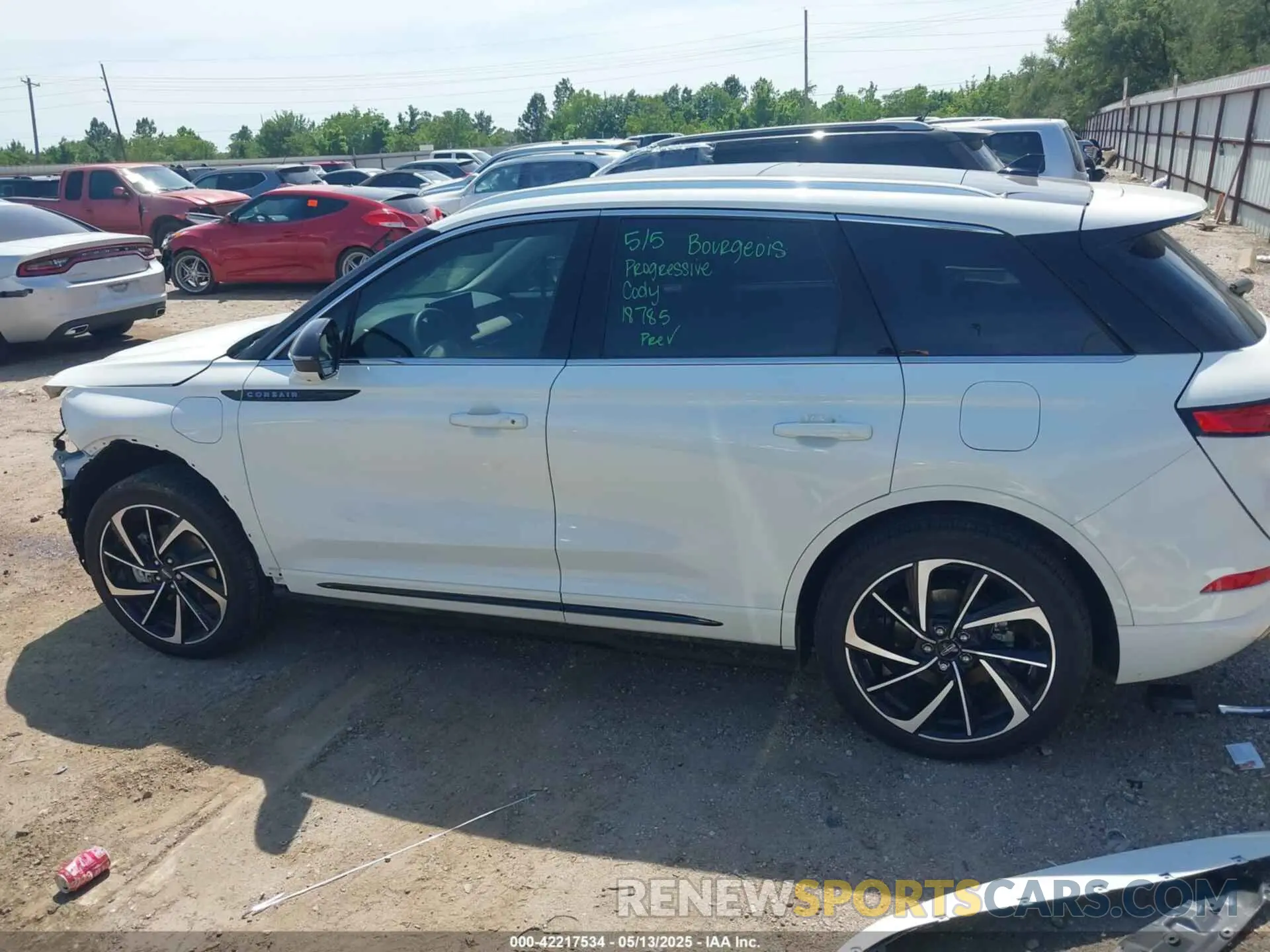 15 fotografías del automóvil dañado 5LMTJ5DZXRUL20764 LINCOLN CORSAIR 2024