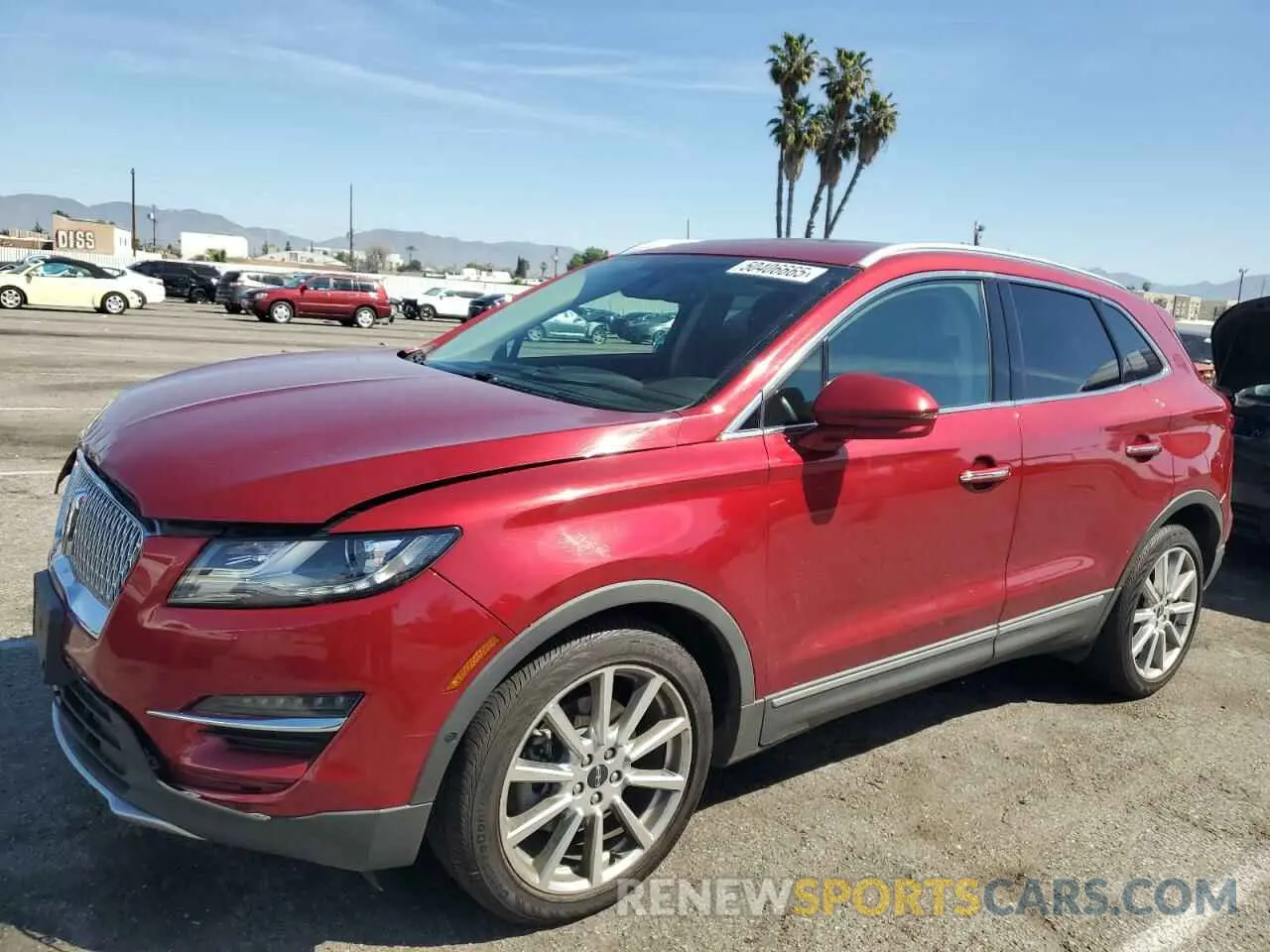1 fotografías del automóvil dañado 5LMCJ3C91KUL43975 LINCOLN MKC 2019