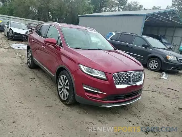 14 fotografías del automóvil dañado 5LMCJ3C95KUL50315 LINCOLN MKC 2019