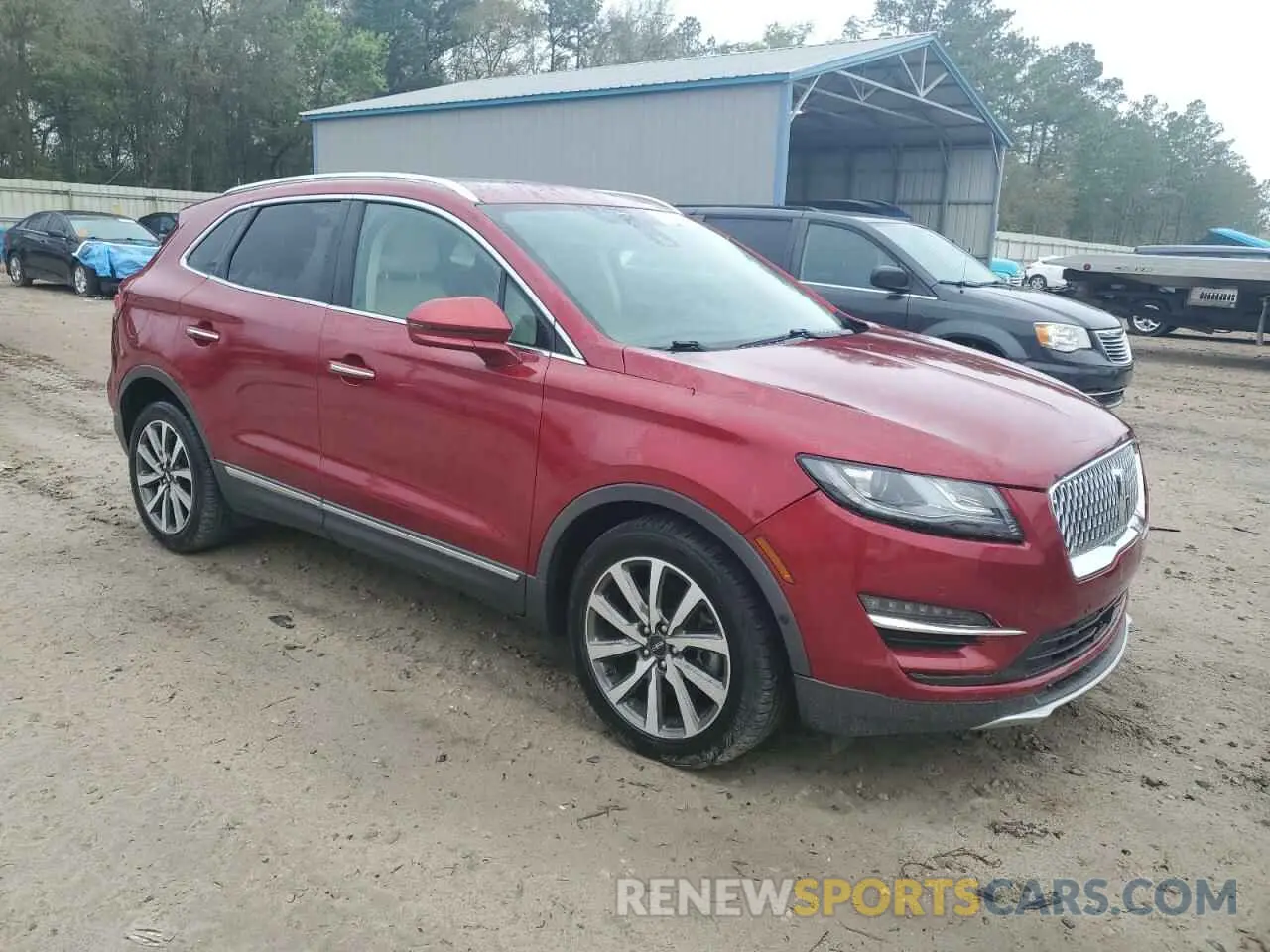 4 fotografías del automóvil dañado 5LMCJ3C95KUL50315 LINCOLN MKC 2019