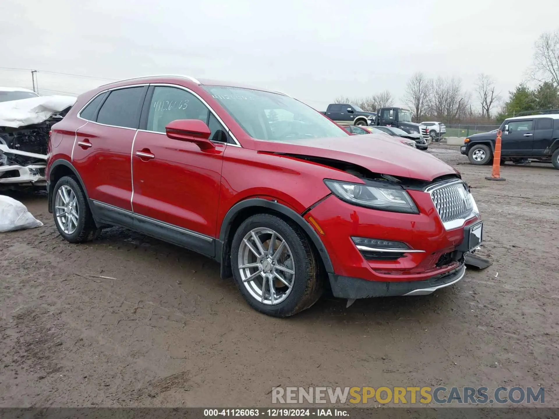 1 fotografías del automóvil dañado 5LMCJ3C98KUL21679 LINCOLN MKC 2019