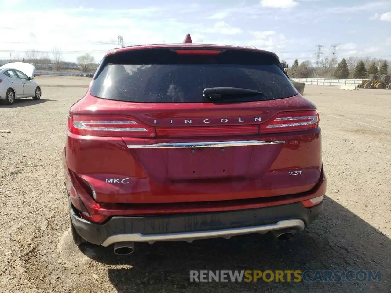 6 fotografías del automóvil dañado 5LMTJ3DH6KUL39670 LINCOLN MKC 2019