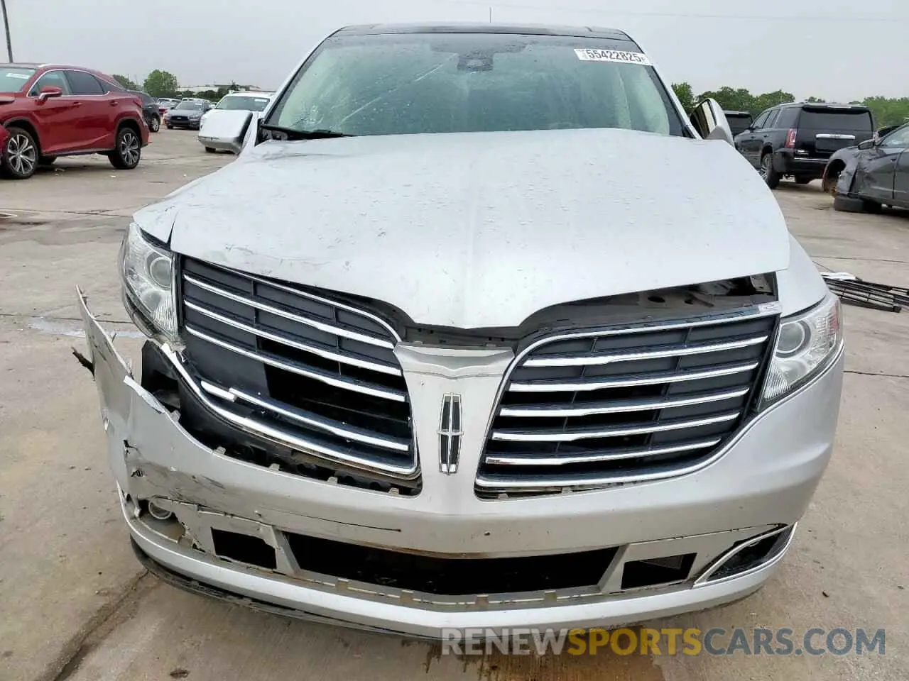 5 fotografías del automóvil dañado 2LMHJ5AT9KBL02765 LINCOLN MKT 2019
