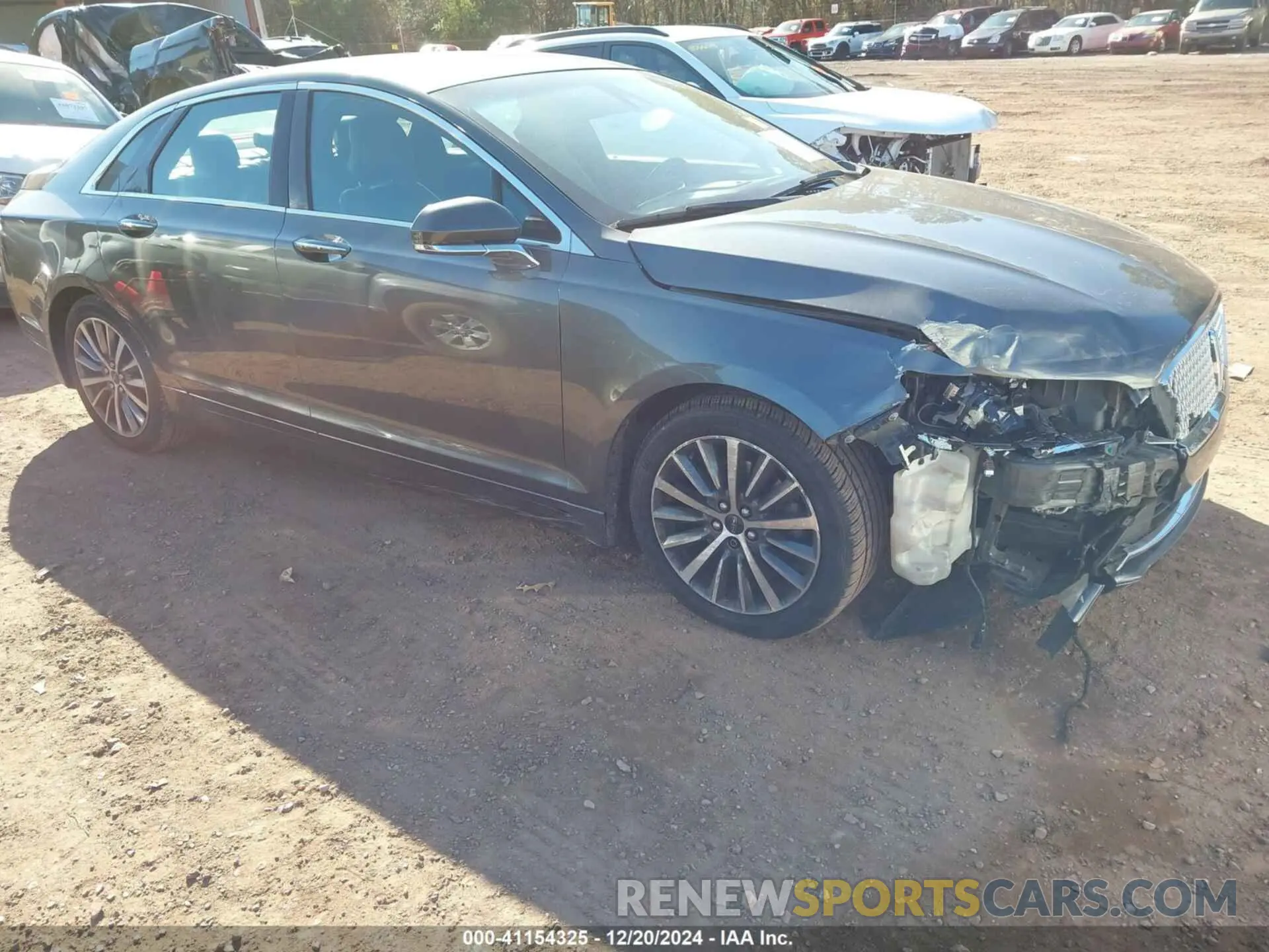 1 fotografías del automóvil dañado 3LN6L5A91KR618759 LINCOLN MKZ 2019
