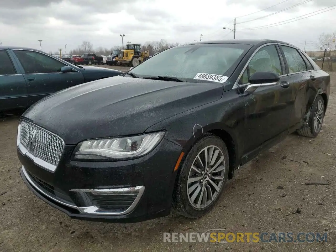 1 fotografías del automóvil dañado 3LN6L5A95KR627089 LINCOLN MKZ 2019