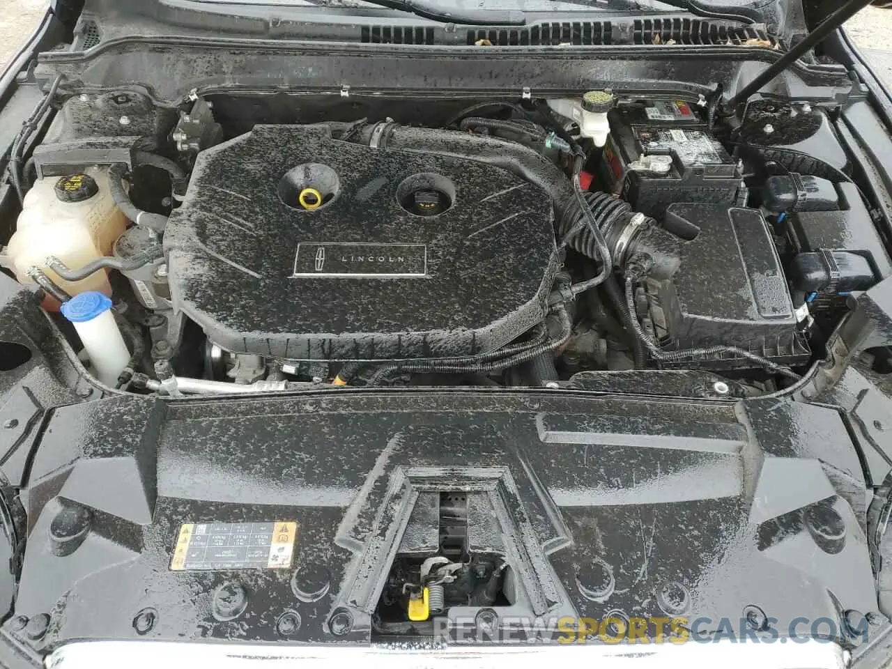 11 fotografías del automóvil dañado 3LN6L5A95KR627089 LINCOLN MKZ 2019
