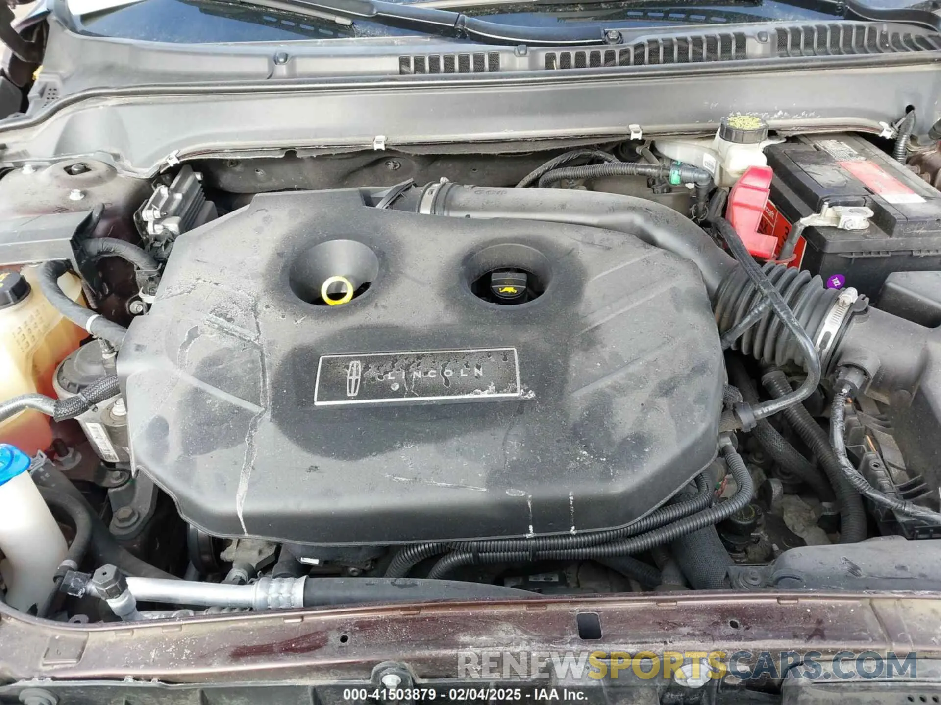 10 fotografías del automóvil dañado 3LN6L5B95KR605611 LINCOLN MKZ 2019