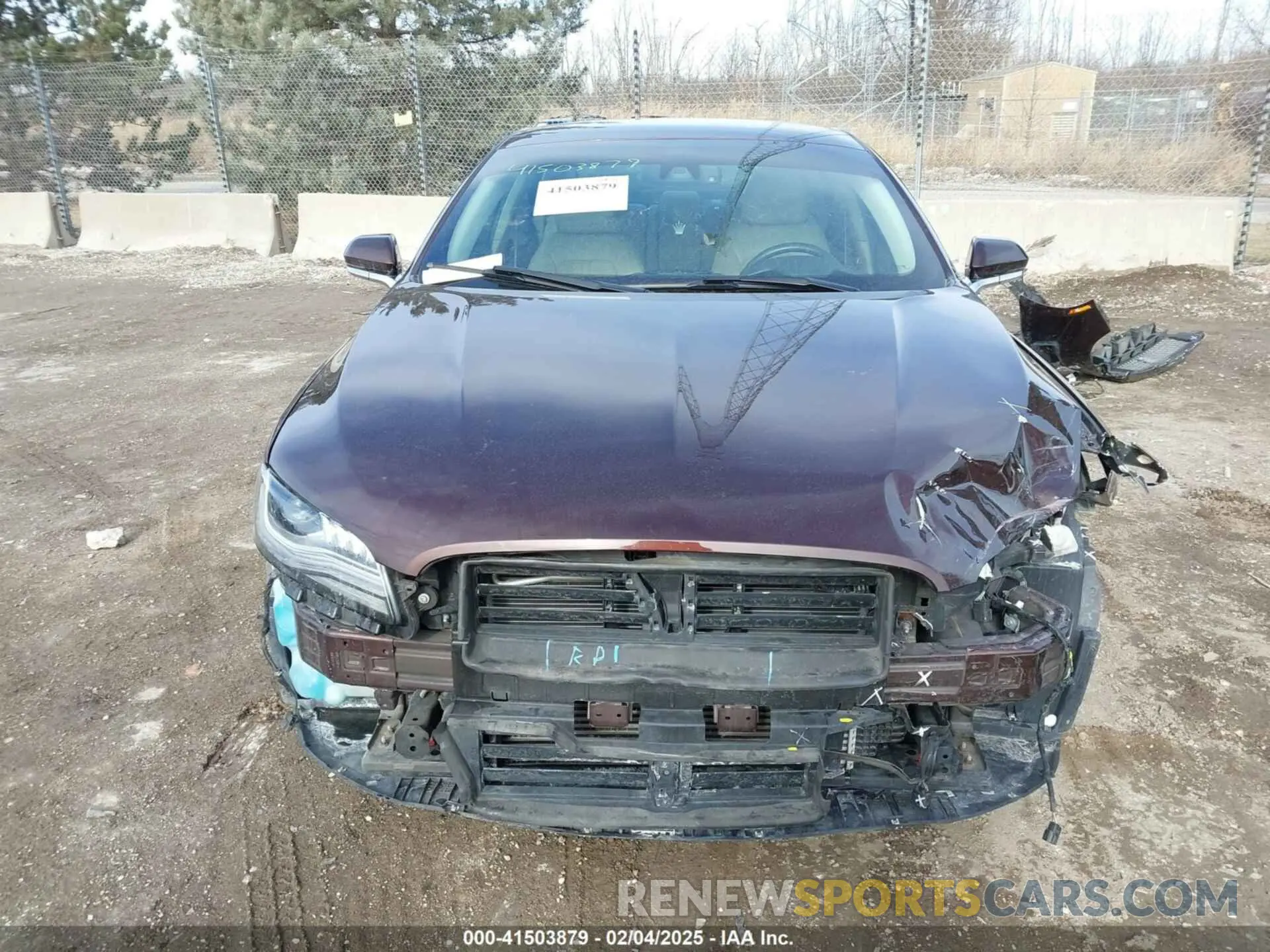 12 fotografías del automóvil dañado 3LN6L5B95KR605611 LINCOLN MKZ 2019