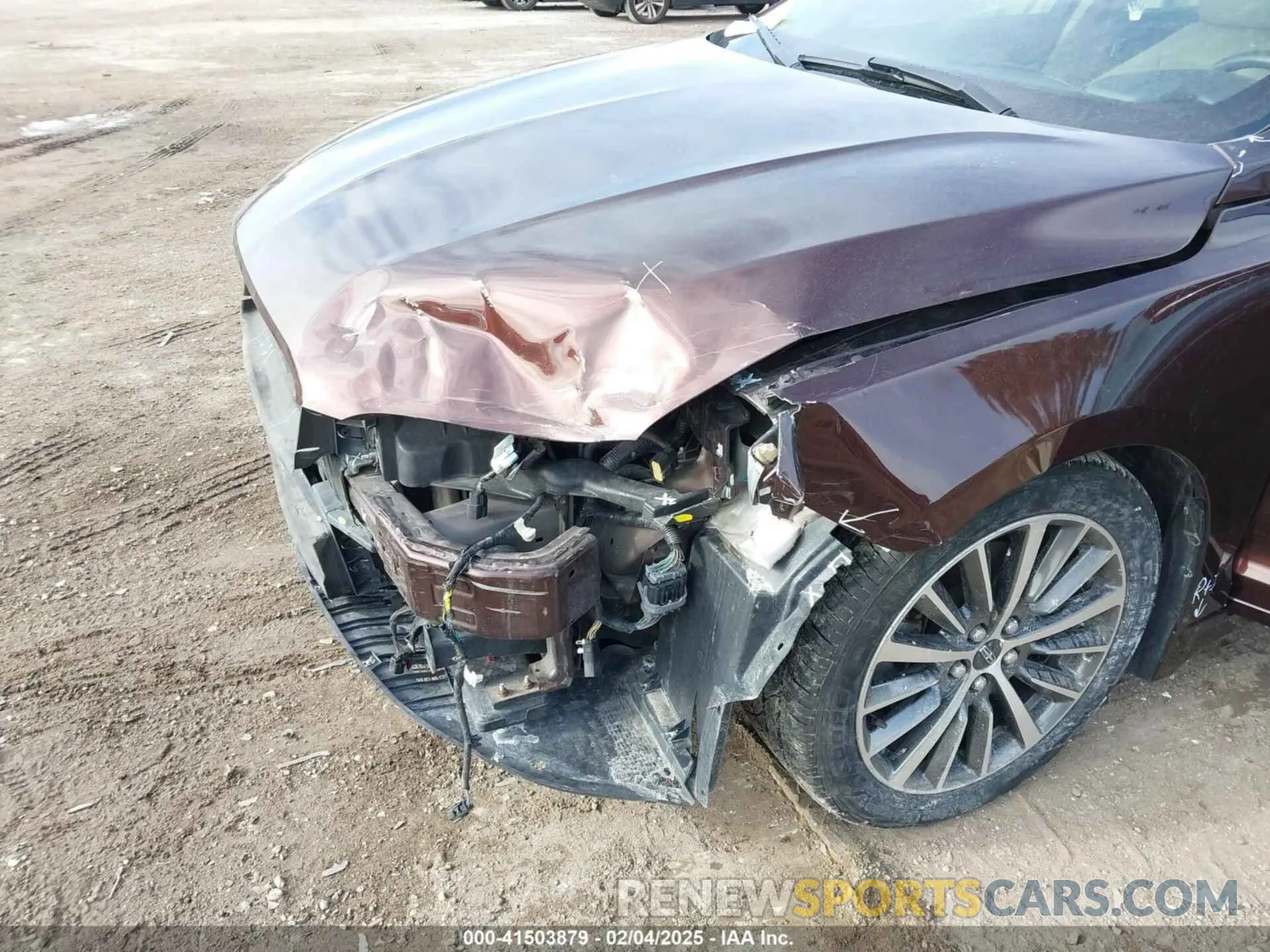 6 fotografías del automóvil dañado 3LN6L5B95KR605611 LINCOLN MKZ 2019