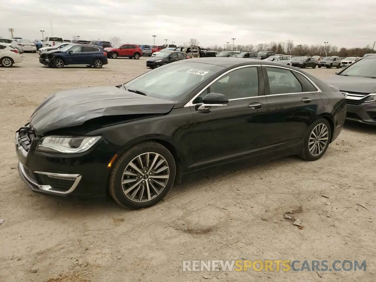 1 fotografías del automóvil dañado 3LN6L5C94KR620888 LINCOLN MKZ 2019