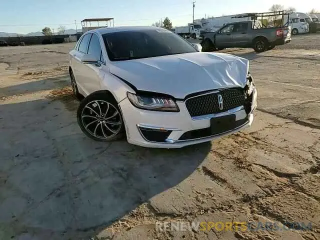13 fotografías del automóvil dañado 3LN6L5C95KR602349 LINCOLN MKZ 2019