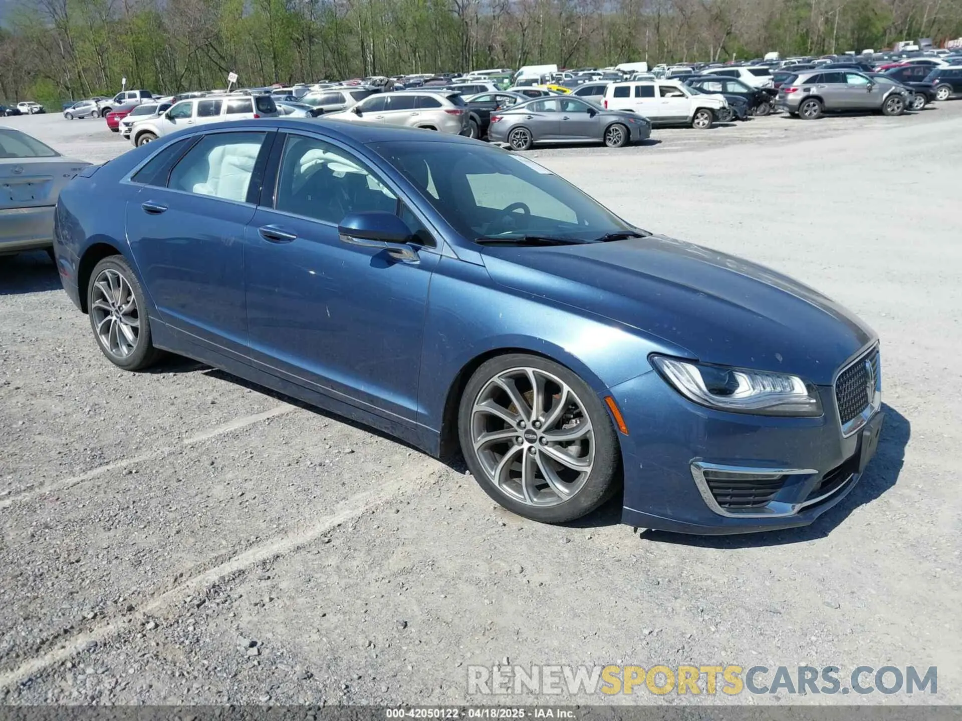 1 fotografías del automóvil dañado 3LN6L5C96KR609147 LINCOLN MKZ 2019