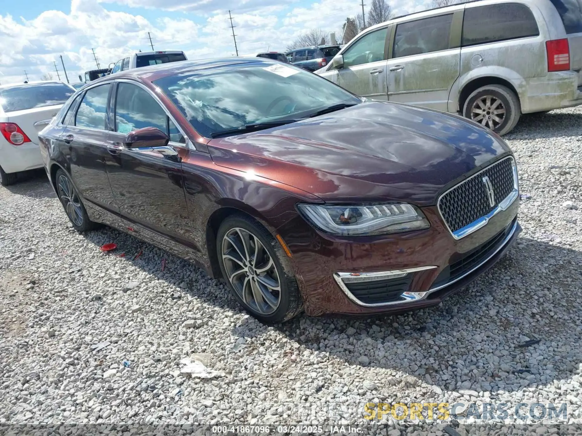 1 fotografías del automóvil dañado 3LN6L5C9XKR632687 LINCOLN MKZ 2019