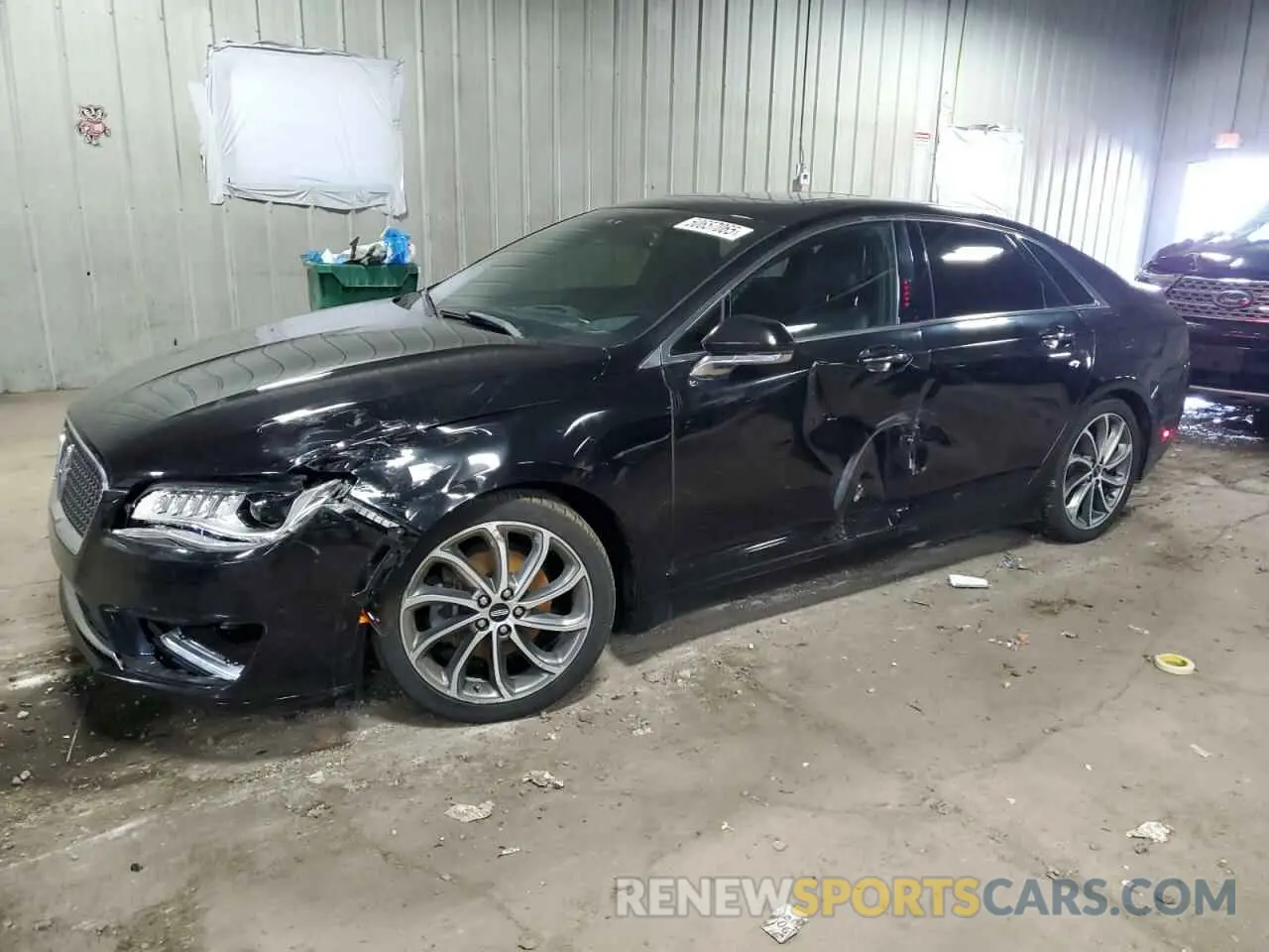 1 fotografías del automóvil dañado 3LN6L5D90KR628310 LINCOLN MKZ 2019