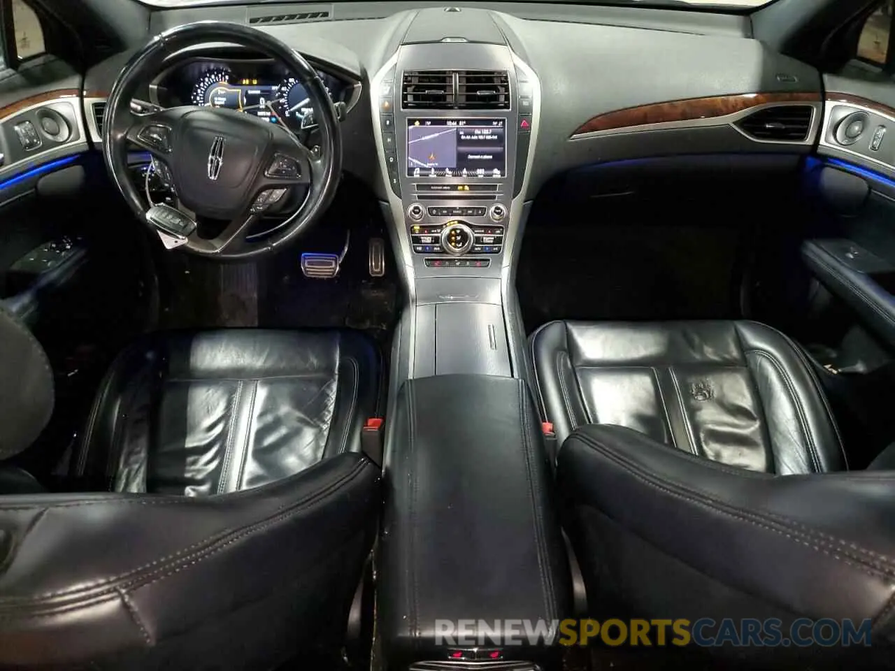8 fotografías del automóvil dañado 3LN6L5D90KR628310 LINCOLN MKZ 2019