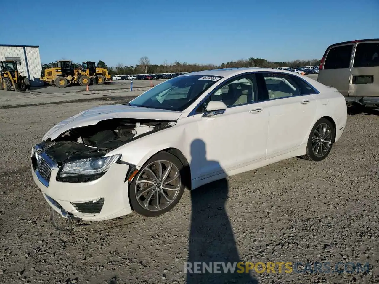 1 fotografías del automóvil dañado 3LN6L5D91KR614030 LINCOLN MKZ 2019