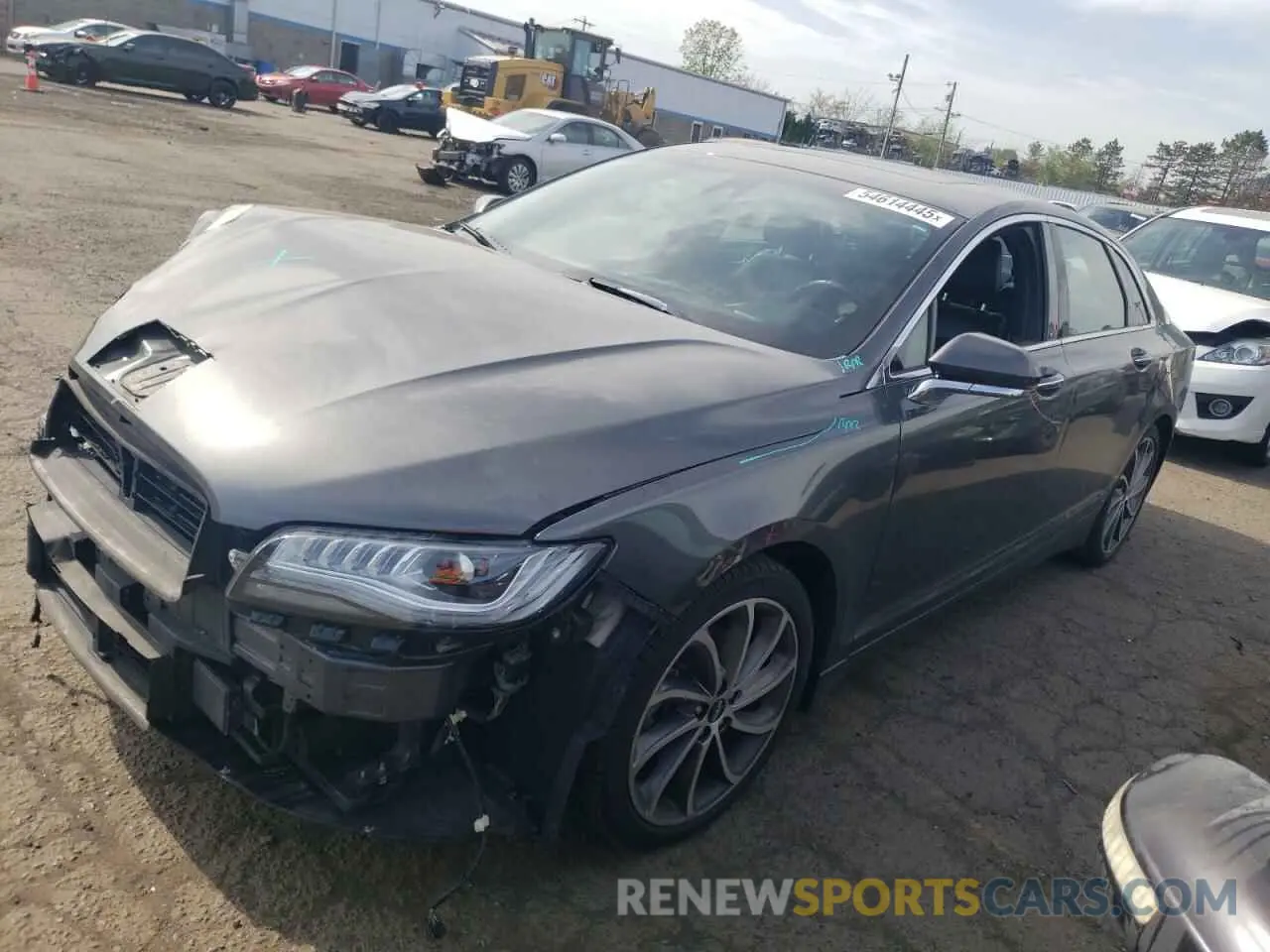 1 fotografías del automóvil dañado 3LN6L5D93KR602025 LINCOLN MKZ 2019