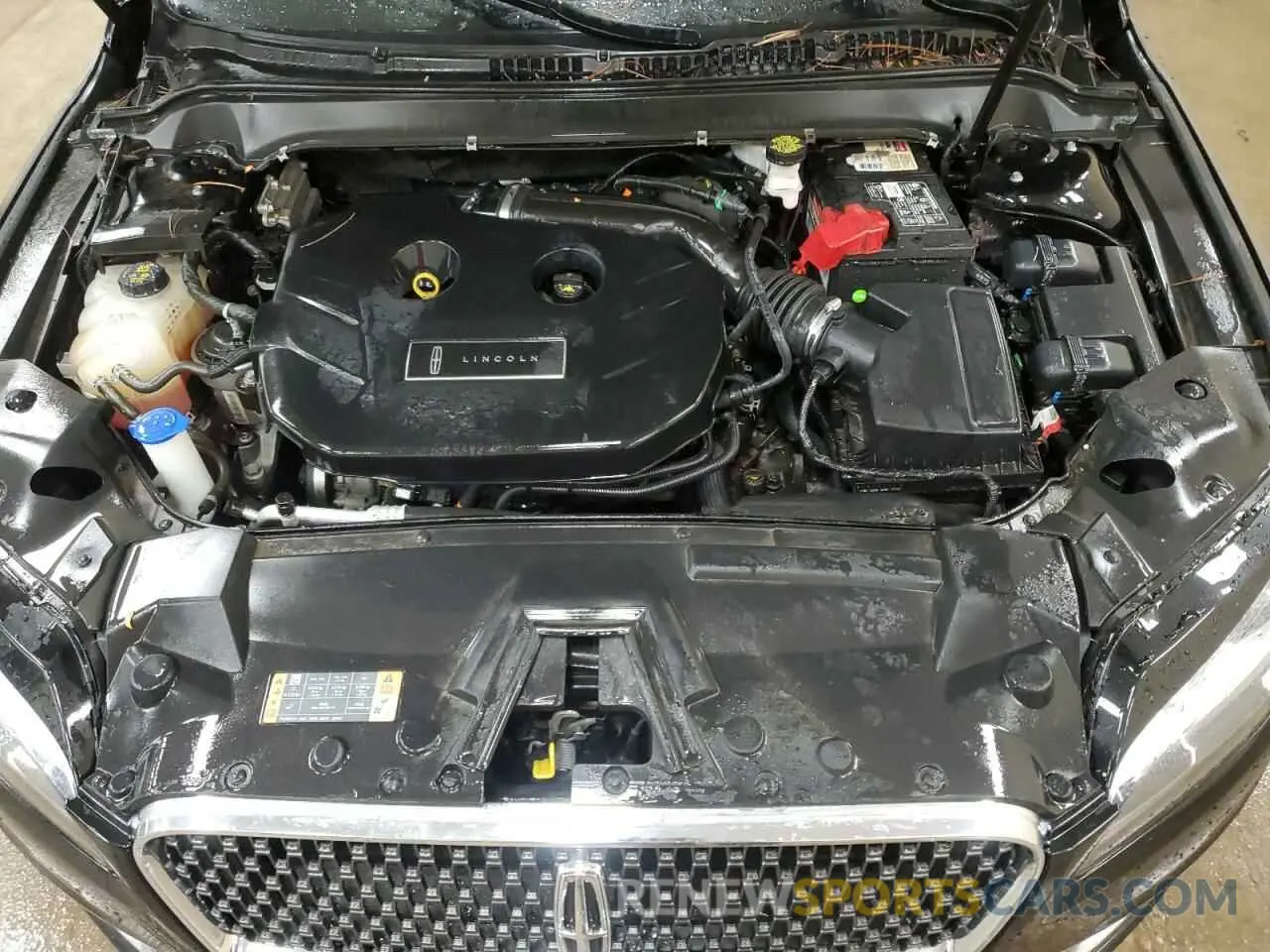 11 fotografías del automóvil dañado 3LN6L5D93KR625160 LINCOLN MKZ 2019