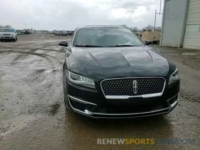 13 fotografías del automóvil dañado 3LN6L5D93KR625160 LINCOLN MKZ 2019