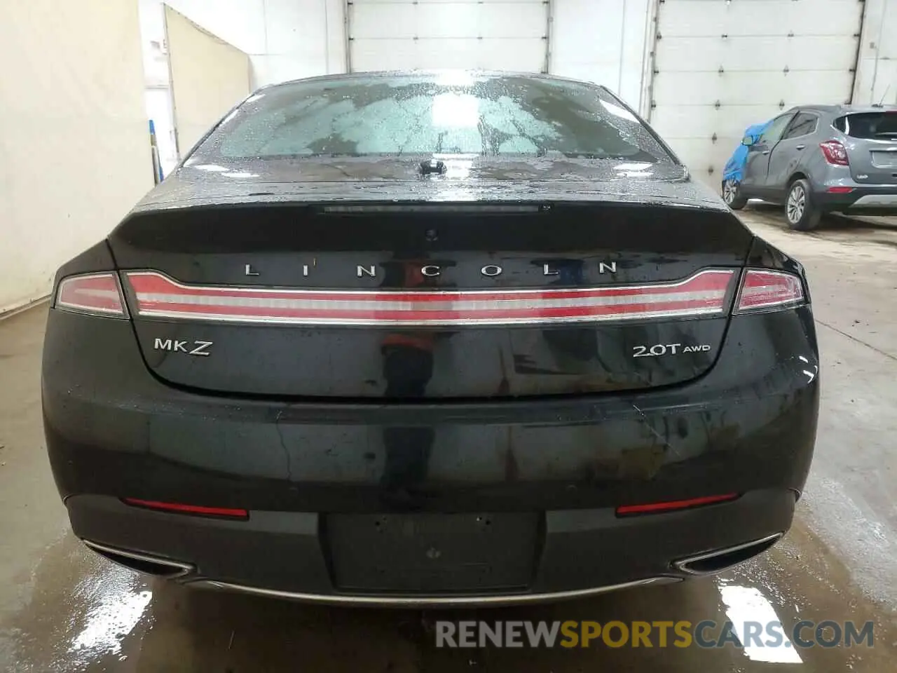 6 fotografías del automóvil dañado 3LN6L5D93KR625160 LINCOLN MKZ 2019