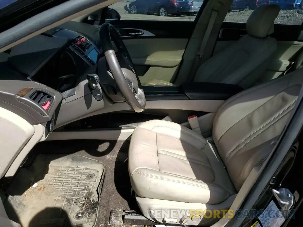 7 fotografías del automóvil dañado 3LN6L5D98KR607589 LINCOLN MKZ 2019