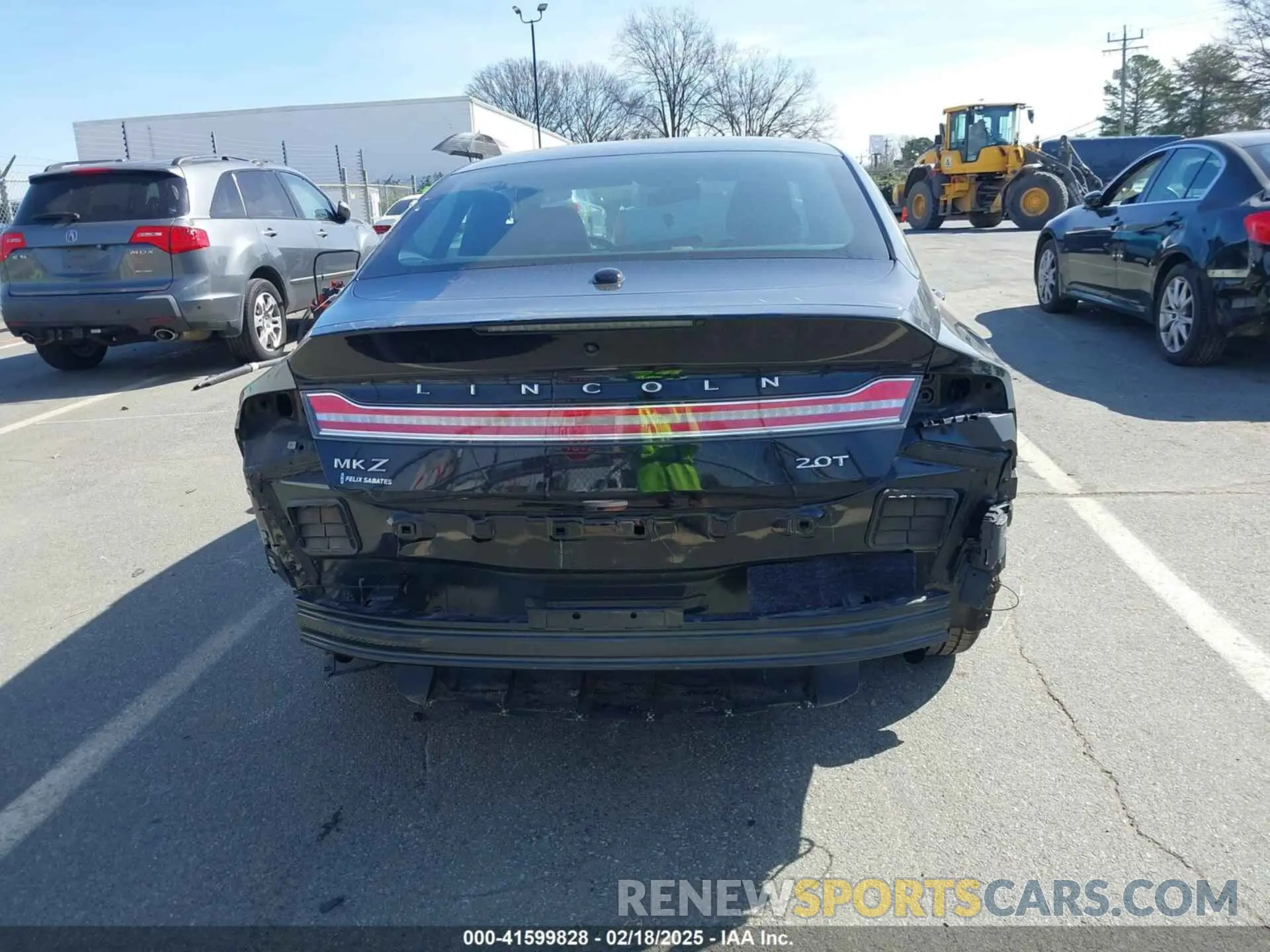 17 fotografías del automóvil dañado 3LN6L5E94KR610634 LINCOLN MKZ 2019