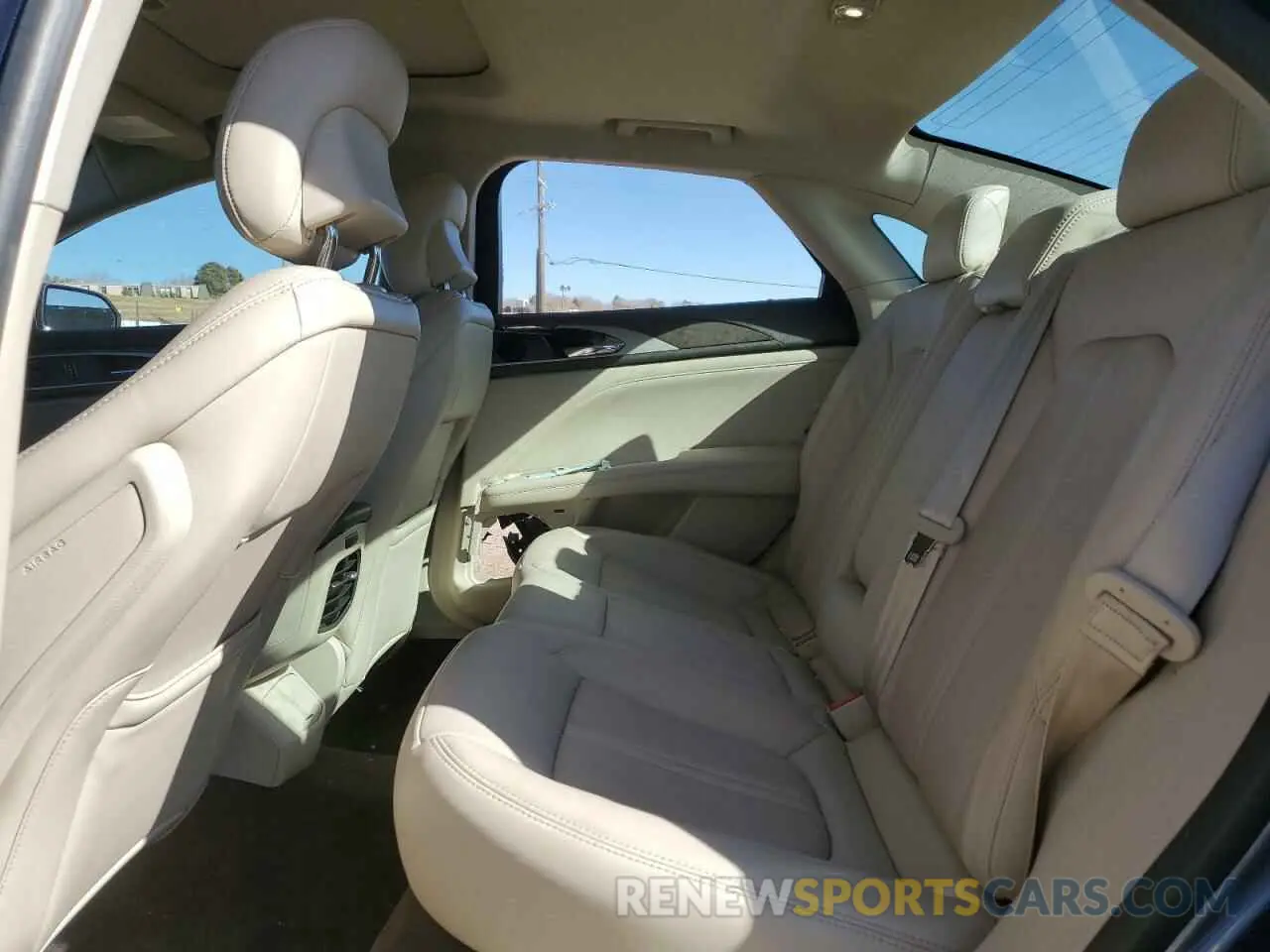 10 fotografías del automóvil dañado 3LN6L5F90KR601475 LINCOLN MKZ 2019