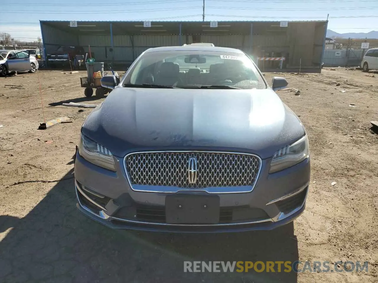 5 fotografías del automóvil dañado 3LN6L5F90KR601475 LINCOLN MKZ 2019