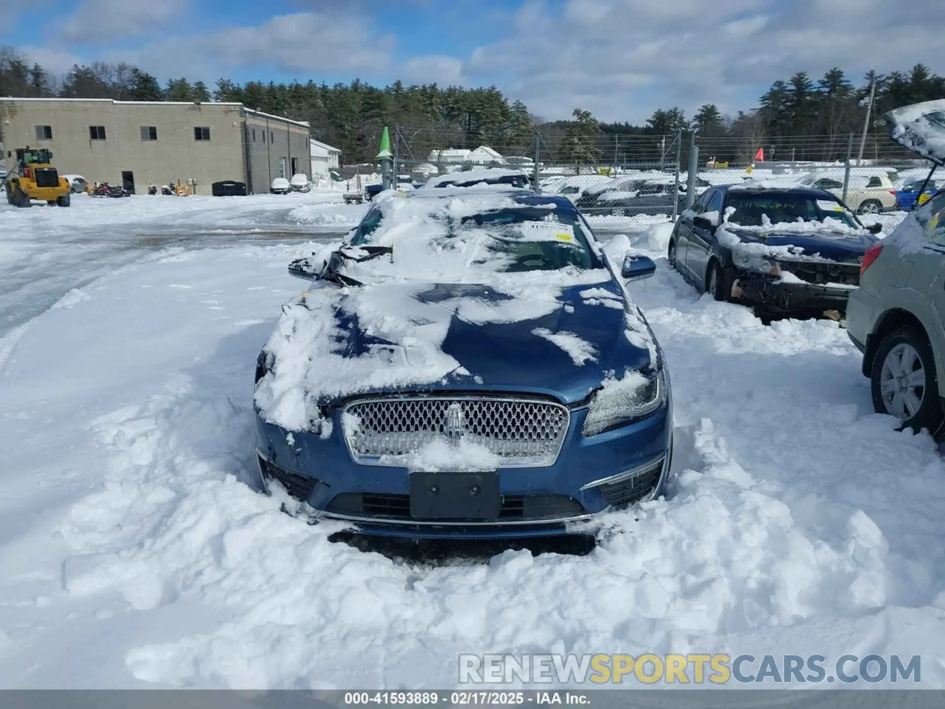 12 fotografías del automóvil dañado 3LN6L5F99KR631770 LINCOLN MKZ 2019