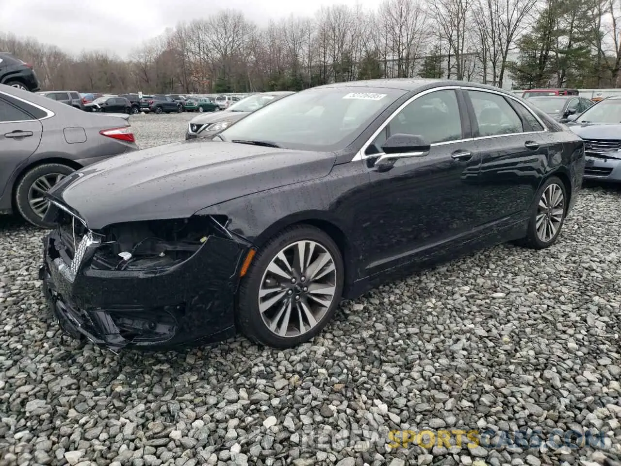1 fotografías del automóvil dañado 3LN6L5F9XKR601368 LINCOLN MKZ 2019