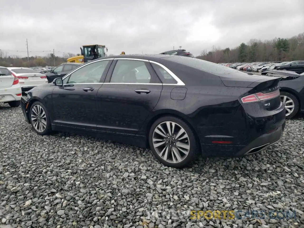 2 fotografías del automóvil dañado 3LN6L5F9XKR601368 LINCOLN MKZ 2019