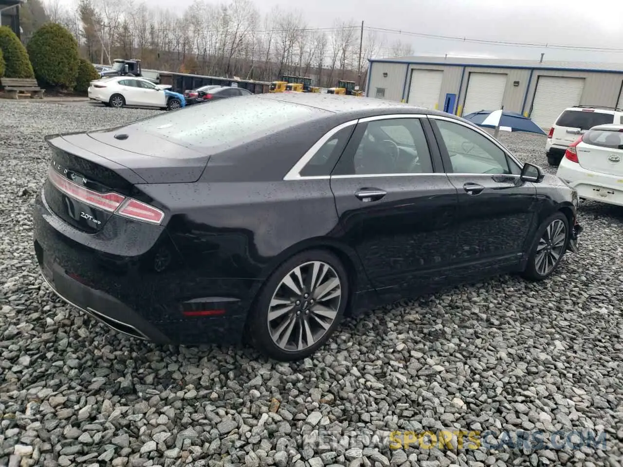 3 fotografías del automóvil dañado 3LN6L5F9XKR601368 LINCOLN MKZ 2019