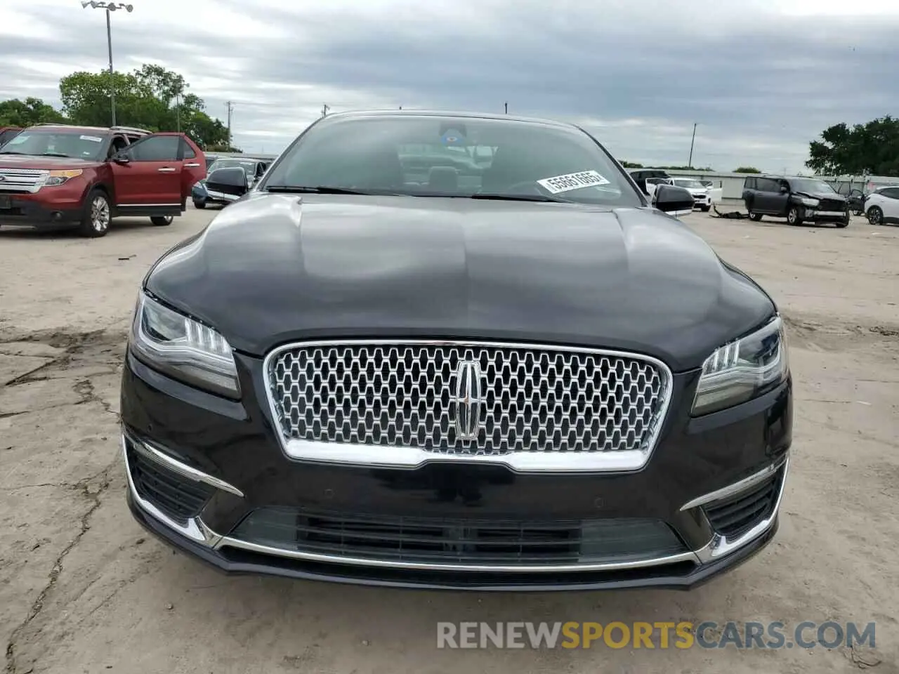5 fotografías del automóvil dañado 3LN6L5FC1KR623464 LINCOLN MKZ 2019