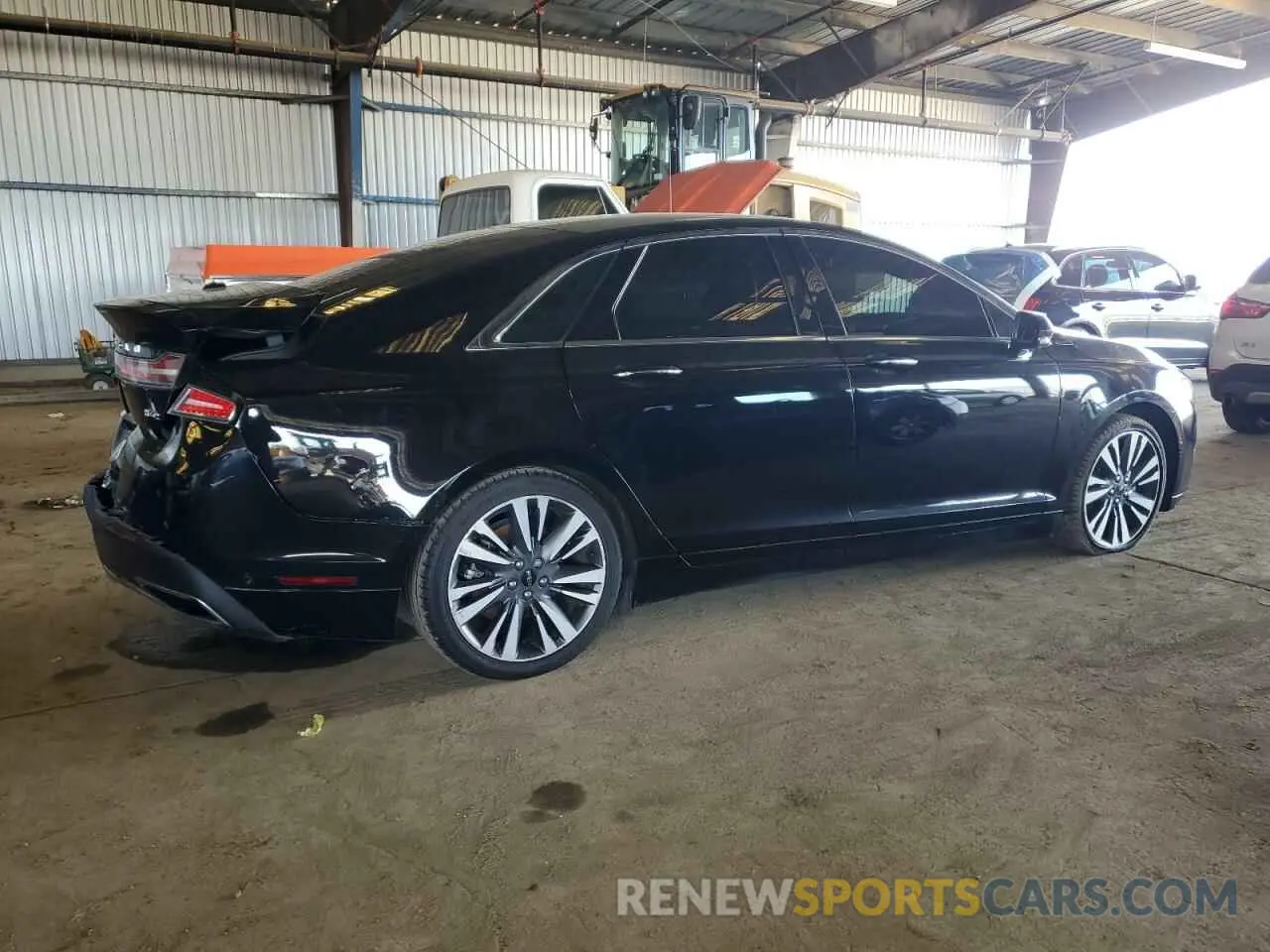 3 fotografías del automóvil dañado 3LN6L5MU2KR620987 LINCOLN MKZ 2019