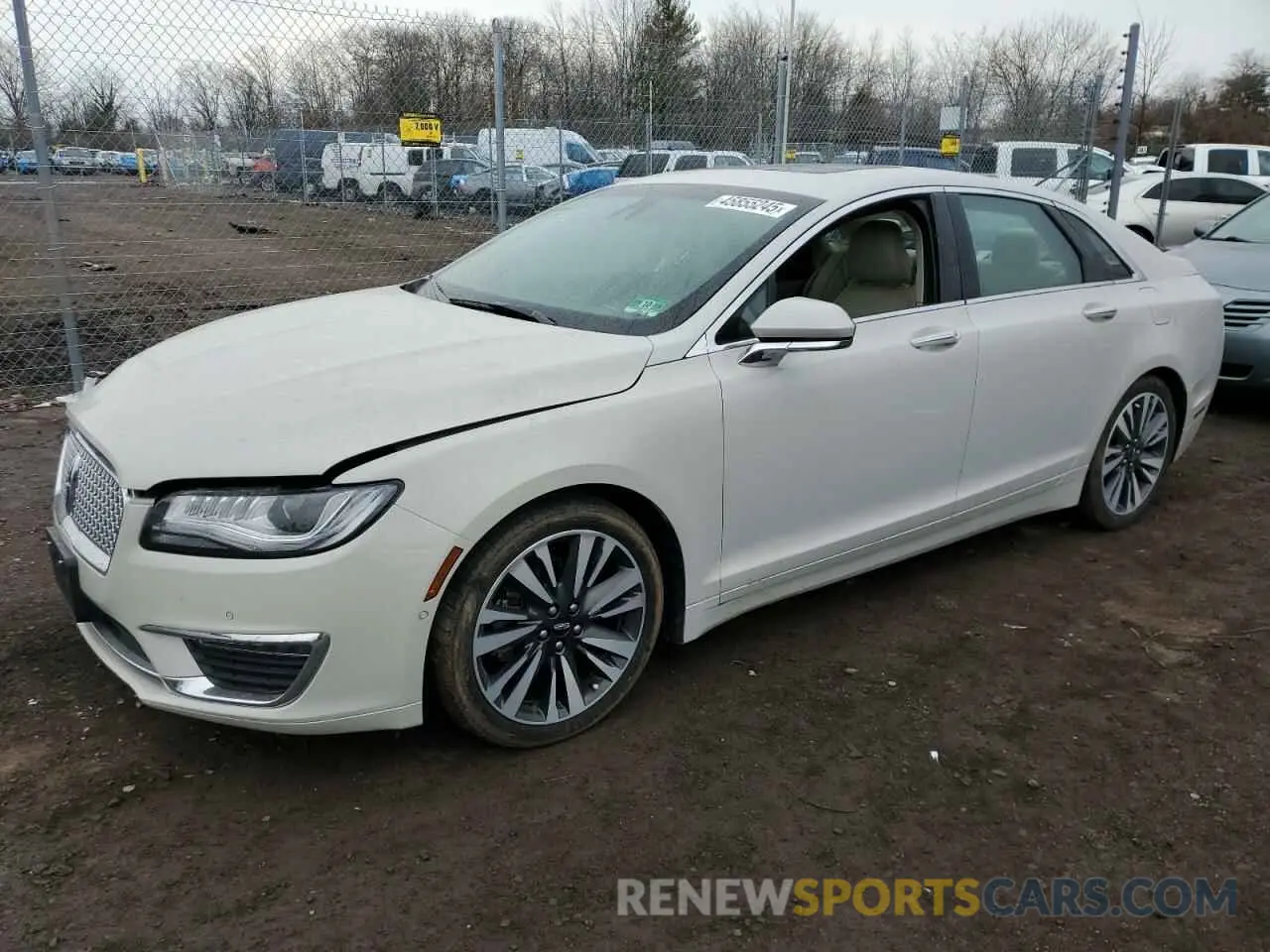 1 fotografías del automóvil dañado 3LN6L5MU7KR604896 LINCOLN MKZ 2019