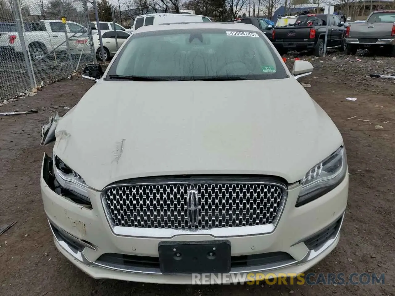 5 fotografías del automóvil dañado 3LN6L5MU7KR604896 LINCOLN MKZ 2019