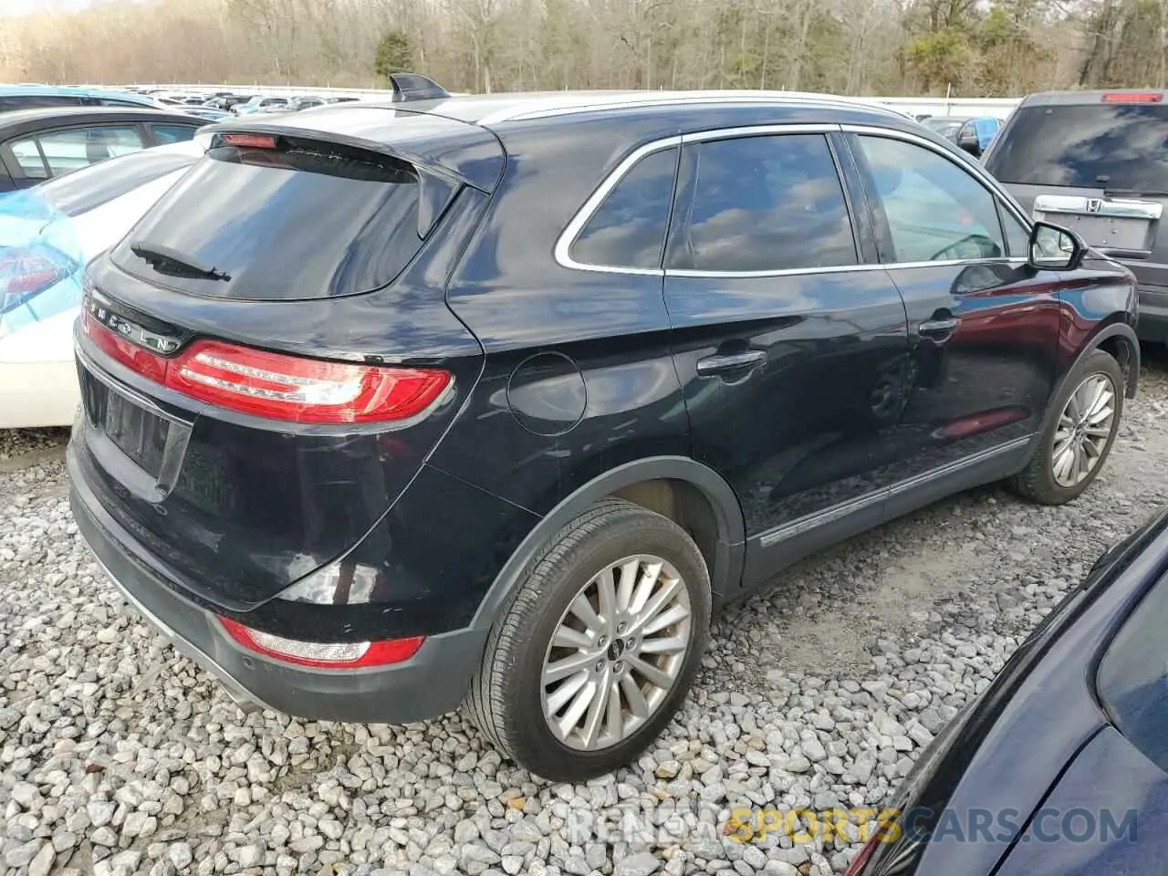 3 fotografías del automóvil dañado 5LMCJ1C91KUL08079 LINCOLN MKZ 2019