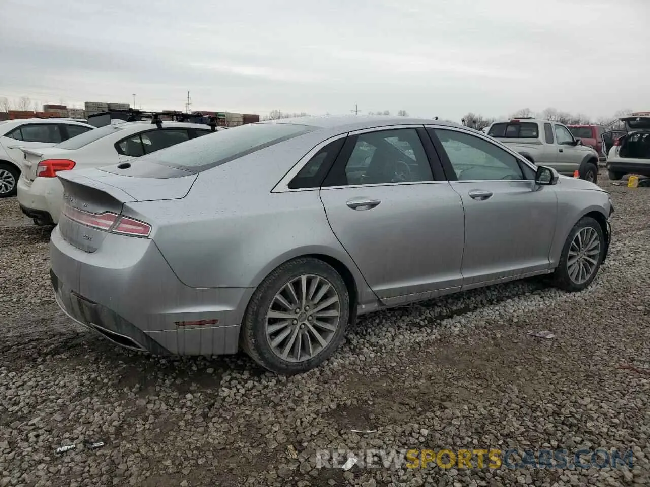 3 fotografías del automóvil dañado 3LN6L5A94LR609586 LINCOLN MKZ 2020