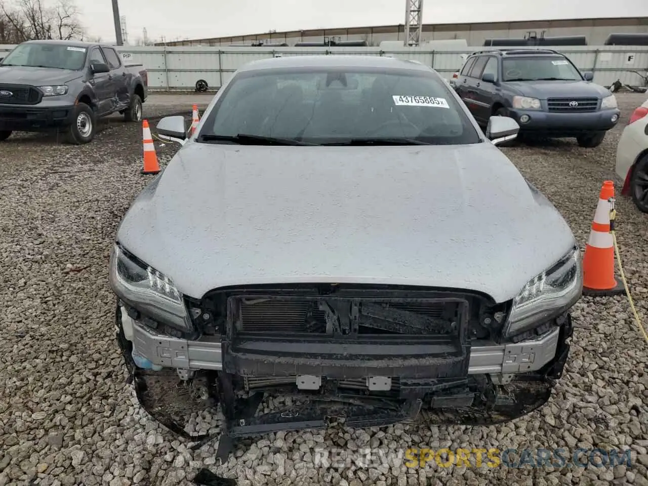 5 fotografías del automóvil dañado 3LN6L5A94LR609586 LINCOLN MKZ 2020