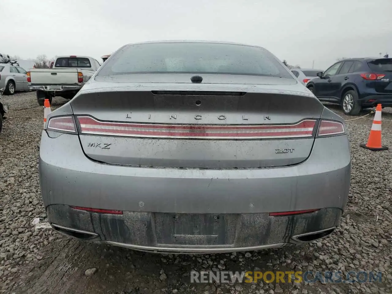 6 fotografías del automóvil dañado 3LN6L5A94LR609586 LINCOLN MKZ 2020