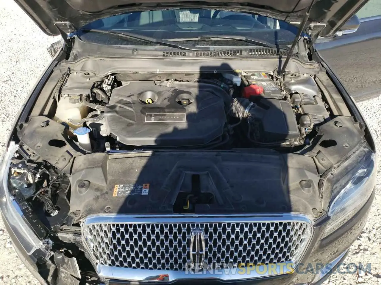 11 fotografías del automóvil dañado 3LN6L5A96LR616023 LINCOLN MKZ 2020