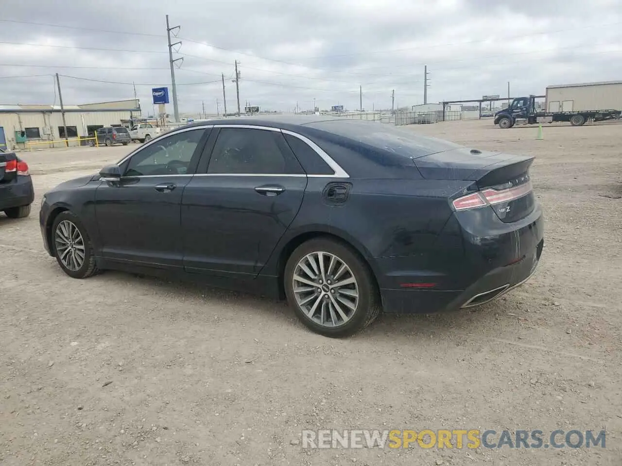 2 fotografías del automóvil dañado 3LN6L5A97LR606083 LINCOLN MKZ 2020
