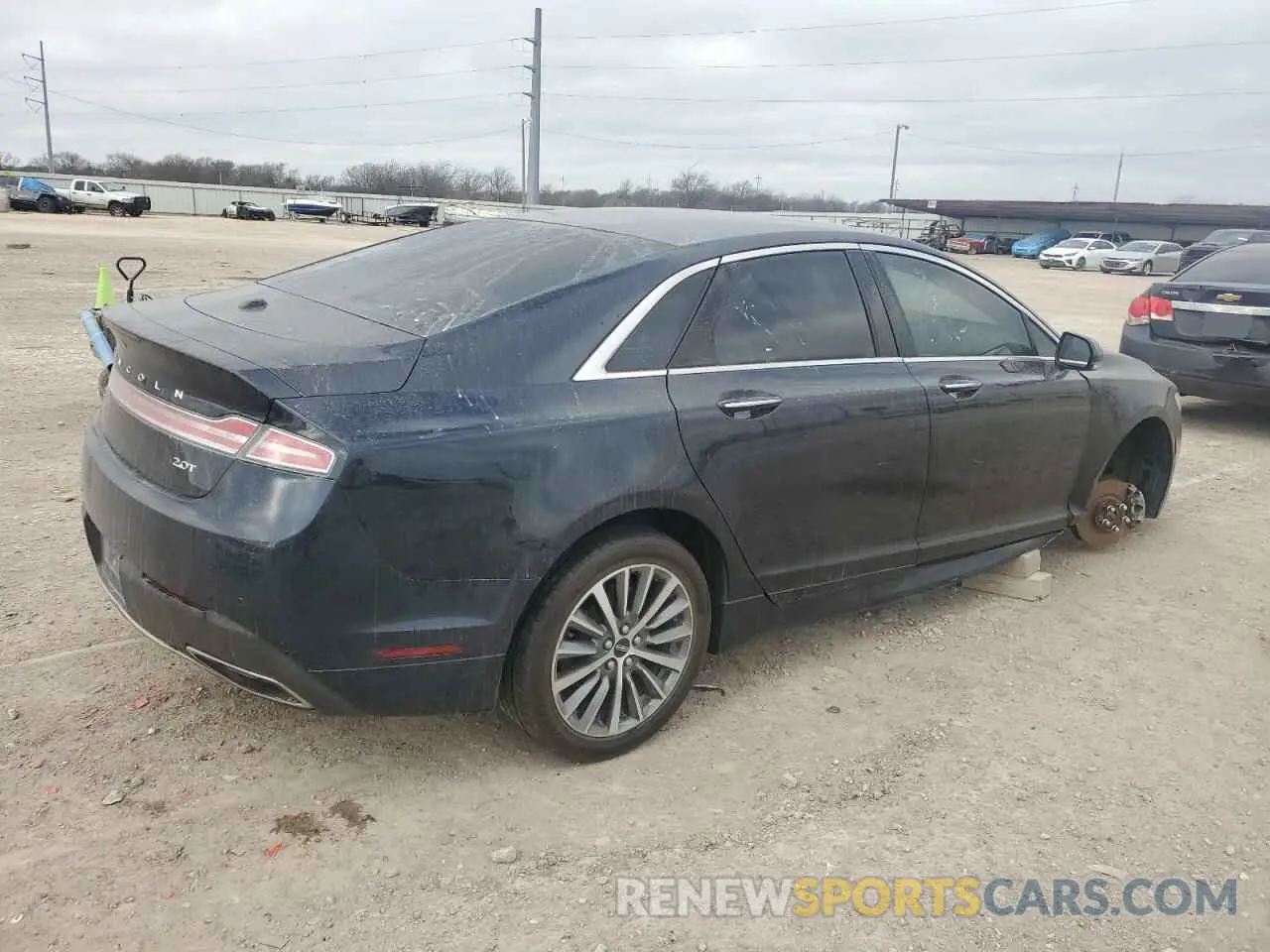 3 fotografías del automóvil dañado 3LN6L5A97LR606083 LINCOLN MKZ 2020