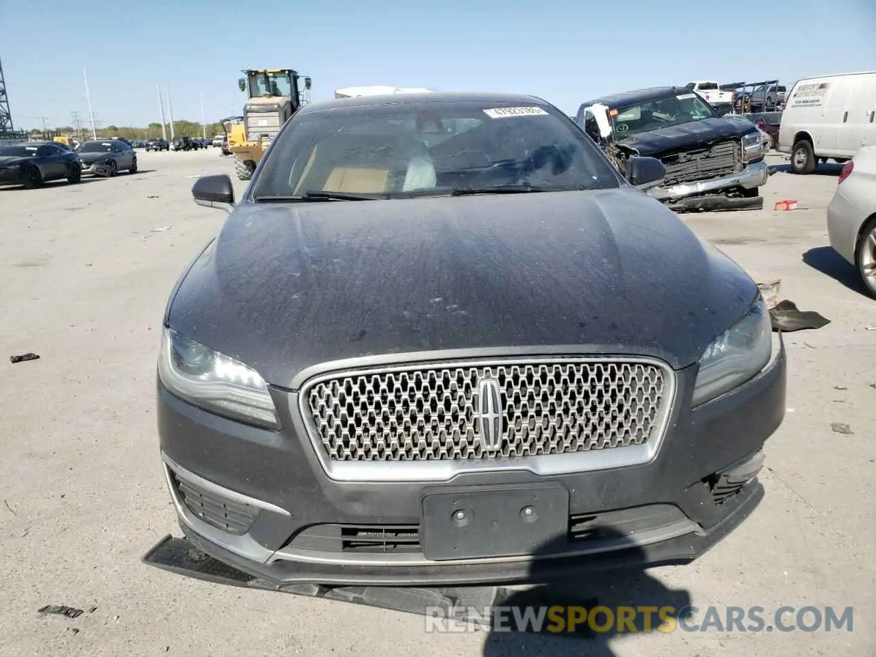 5 fotografías del automóvil dañado 3LN6L5A98LR611468 LINCOLN MKZ 2020