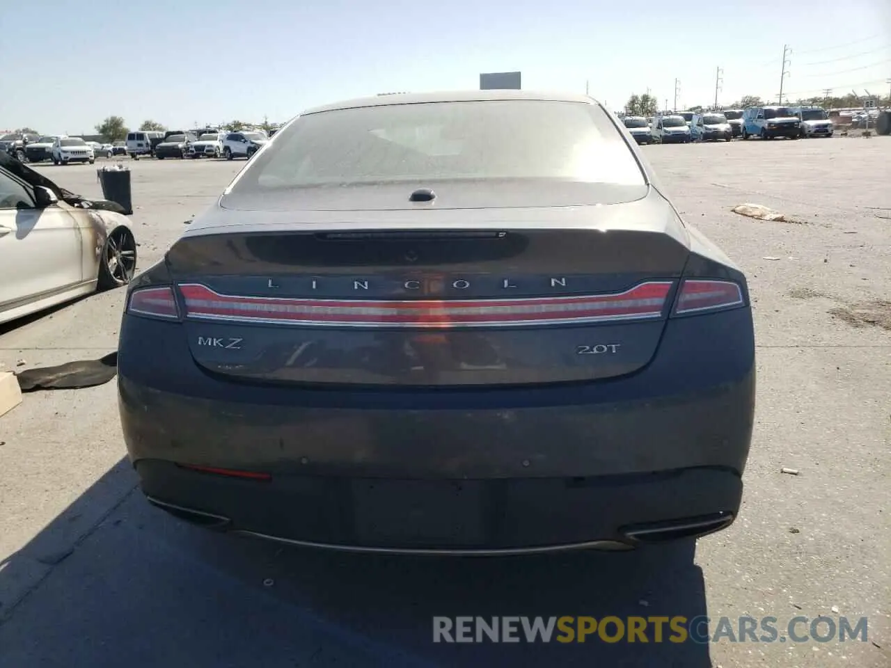 6 fotografías del automóvil dañado 3LN6L5A98LR611468 LINCOLN MKZ 2020